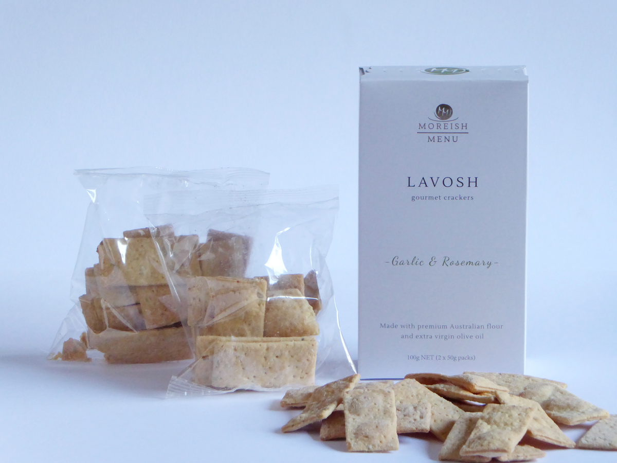 Lavoch Lavosh Crackers– Moreish Menu