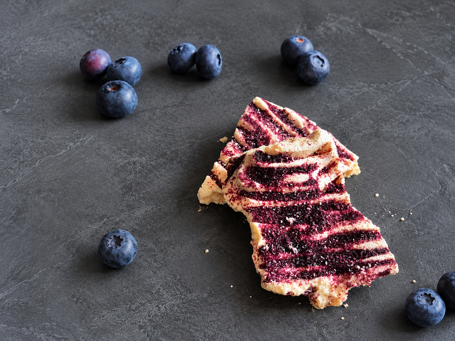 Blueberry Meringue Bites